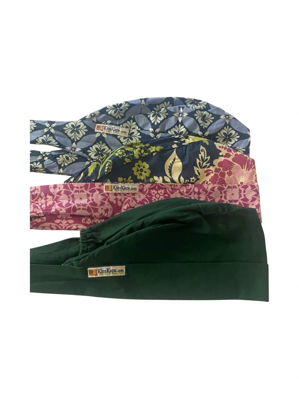 KimKaps-BUNDLE OF THREE-MEDICAL SCRUB CAPS